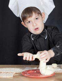 Children Table Manners Food Raw